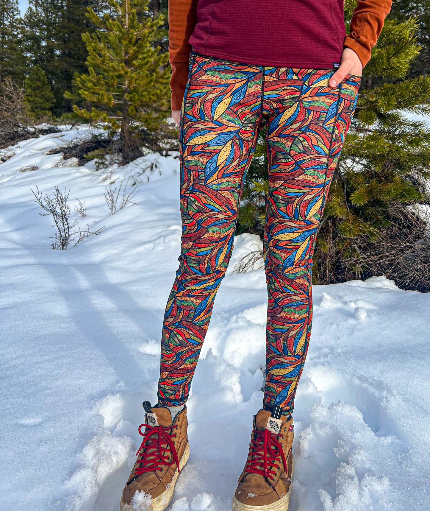 'Rise Up' Legging / Wild Thing