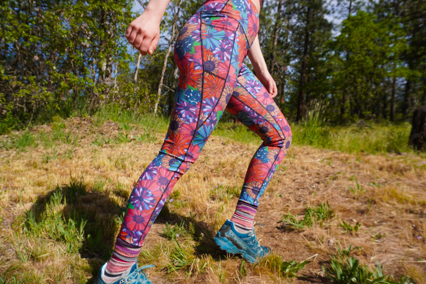 'Rise Up' Legging / ‘Flora'