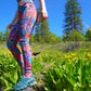 'Rise Up' Legging / ‘Flora'