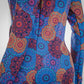 'Maeven' Printed Fleece Dress  / Flow FINAL SALE