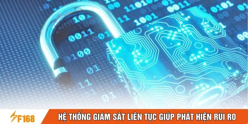 Hệ thống giám sát liên tục giúp phát hiện rủi ro